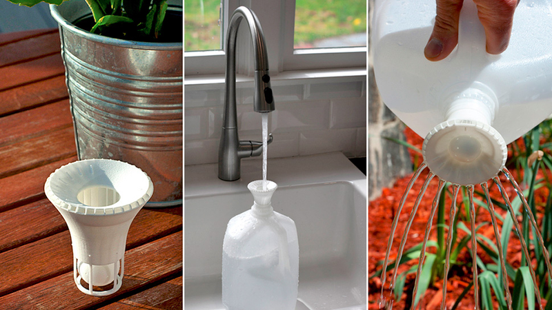 Illustration for article titled Turn a Milk Jug Into a Watering Can Without Hacking It To Bits